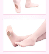 Load image into Gallery viewer, Girls Soft Microfiber Convertible Ballet Dance Tights - letsdancestore
