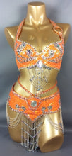 Load image into Gallery viewer, hot selling Women belly dancing suite belt+bra+arm band for gift - letsdancestore