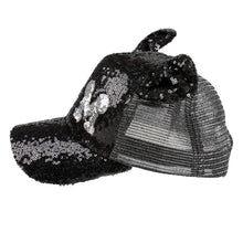 Load image into Gallery viewer, Hip Hop Hot Sequins Ear Hats - letsdancestore