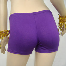 Load image into Gallery viewer, Belly dance leggings Anti emptied short pants 12 colors - letsdancestore