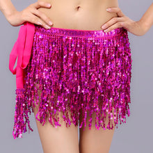Load image into Gallery viewer, Flashy Belly Dance Hip Scarf - letsdancestore