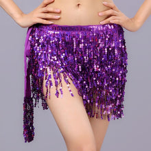 Load image into Gallery viewer, Flashy Belly Dance Hip Scarf - letsdancestore