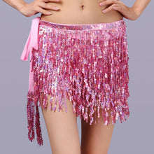 Load image into Gallery viewer, Flashy Belly Dance Hip Scarf - letsdancestore