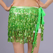 Load image into Gallery viewer, Flashy Belly Dance Hip Scarf - letsdancestore