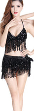 Load image into Gallery viewer, Belly Dance Top Bra Belt Hip Skirt Dress Performance Set Sexy Party - letsdancestore