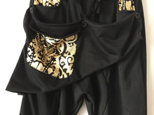 Load image into Gallery viewer, sweatpants costume wear big crotch bronze pencil pants - letsdancestore