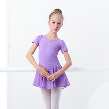 Load image into Gallery viewer, Girls Ballet Dress Gymnastics Leotard Long Sleeve Skirted - letsdancestore