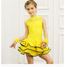 Load image into Gallery viewer, Lace Sequin Kids Newest Sexy Ballroom Dresses - letsdancestore