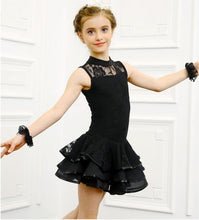 Load image into Gallery viewer, Lace Sequin Kids Newest Sexy Ballroom Dresses - letsdancestore