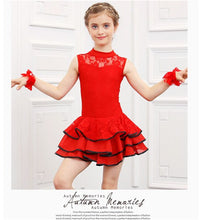Load image into Gallery viewer, Lace Sequin Kids Newest Sexy Ballroom Dresses - letsdancestore